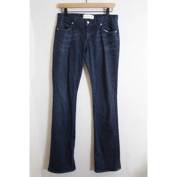 Great Condition Paper Denim & Cloth Dark Wash Naomi Bootcut Jeans - 27 - Picture 1 of 12